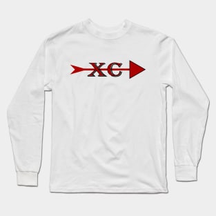 XC with arrow Long Sleeve T-Shirt